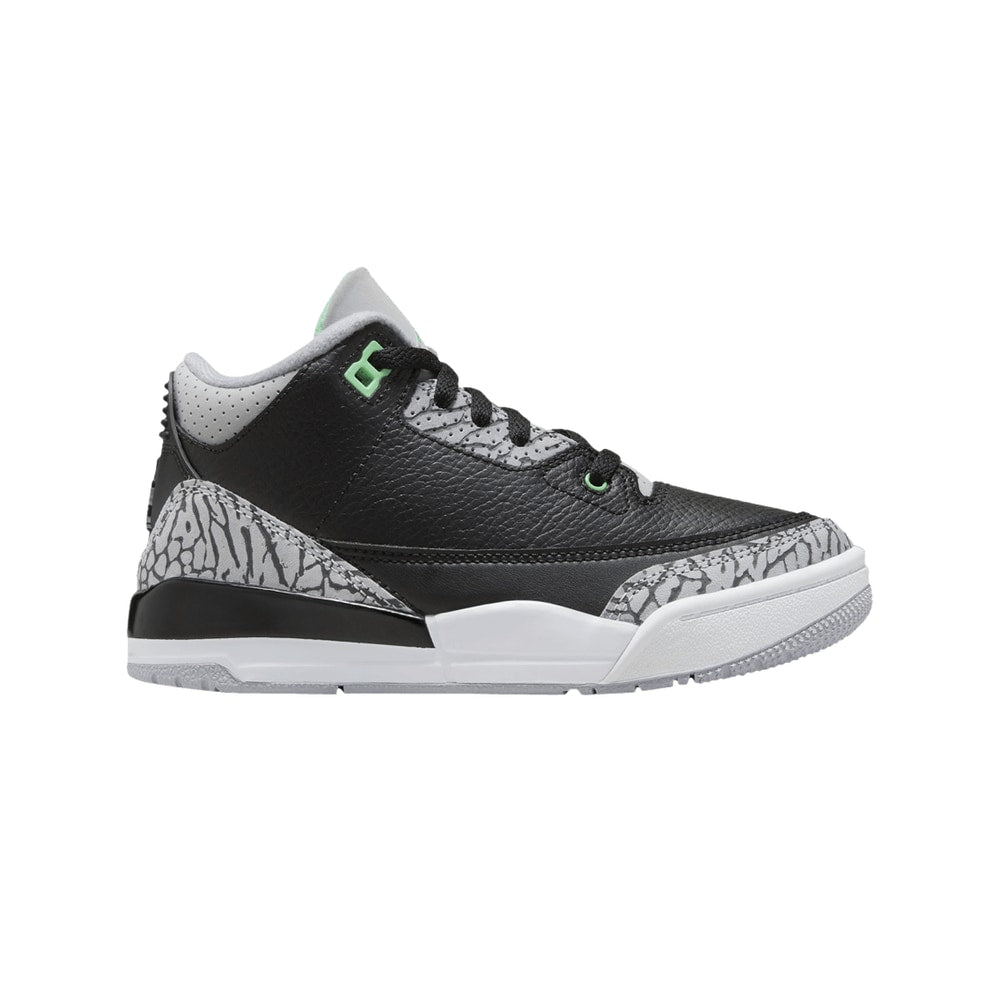 Air Jordan 3 Retro PS Green Glow – boty, černá