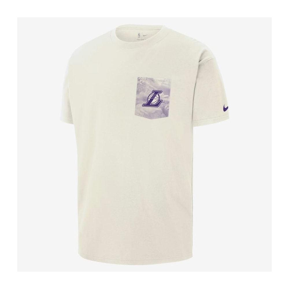Los Angeles Lakers Courtside Men's Nike NBA Max90 Sail – abbigliamento