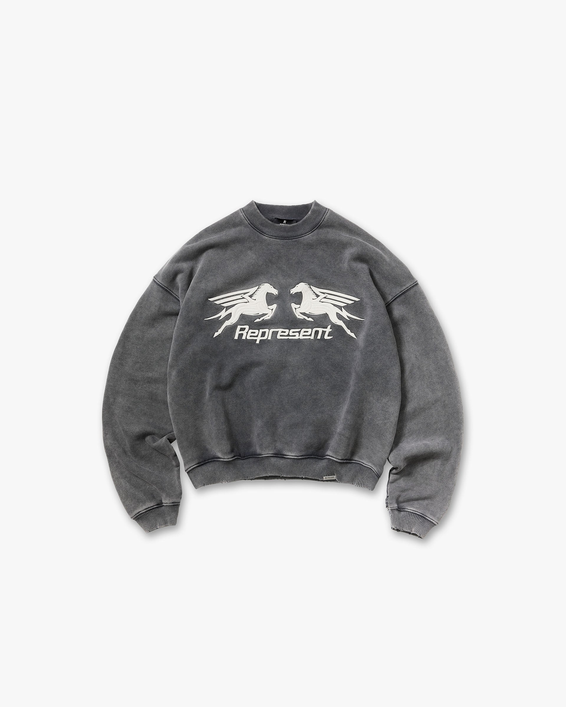 Represent Pegasus Sweatshirt Vintage Grey