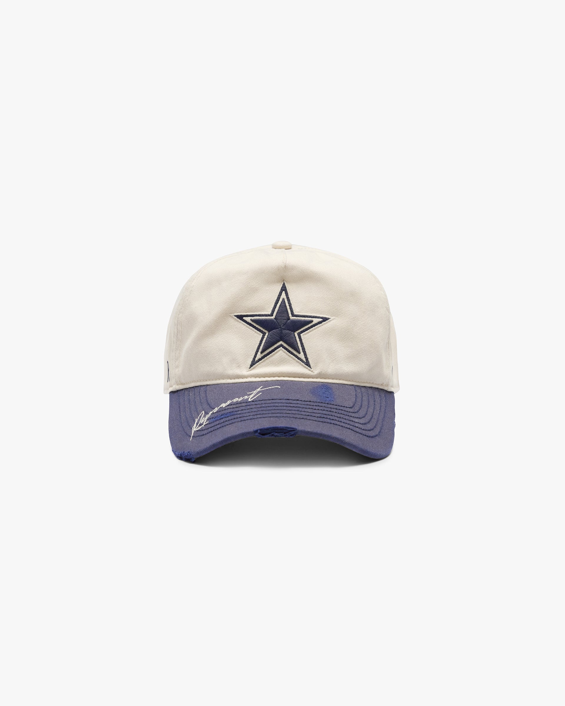 Represent Dallas Cowboys X Represent X 47 Cap Antique White