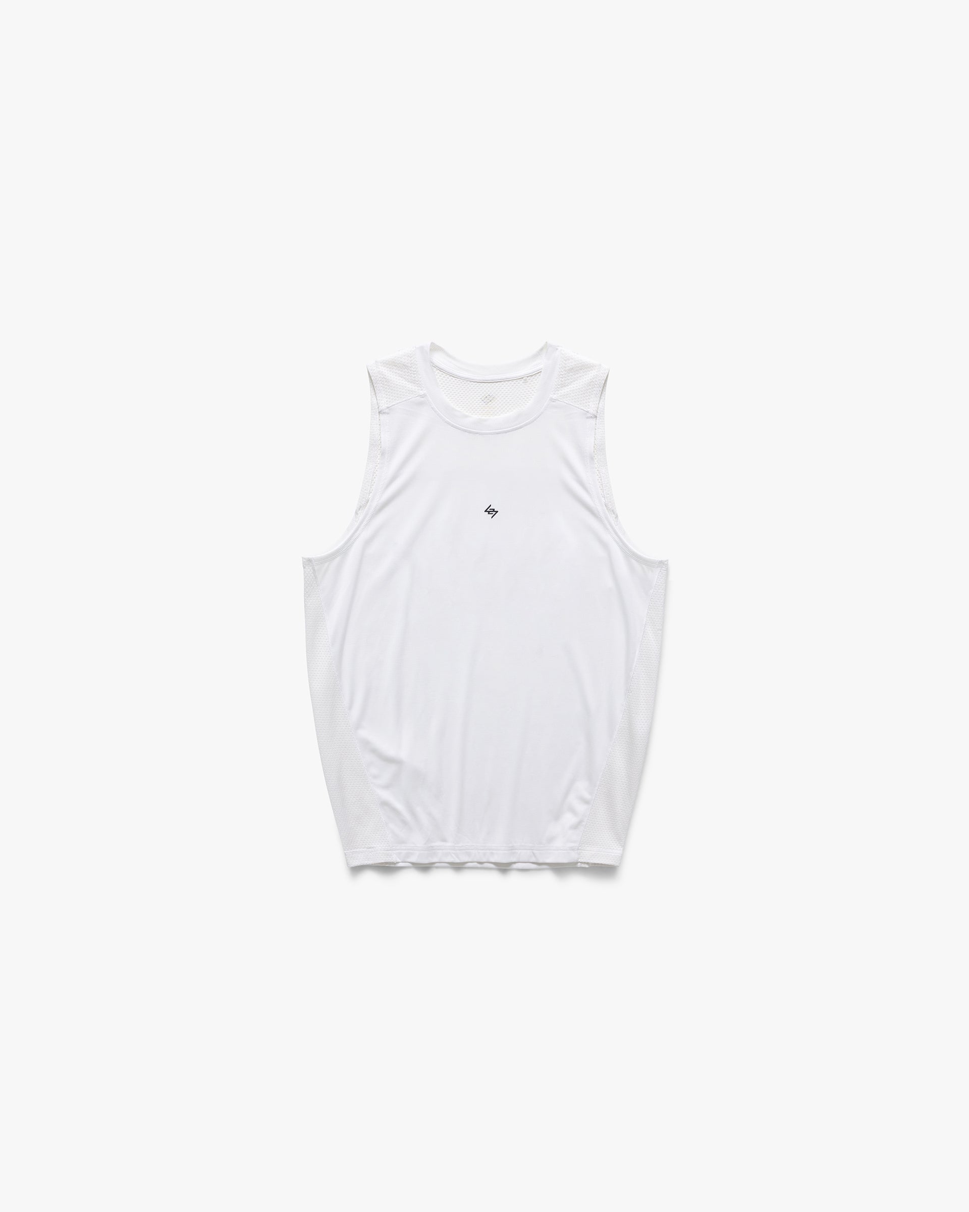 Represent 247 Numbers Vest Flat White