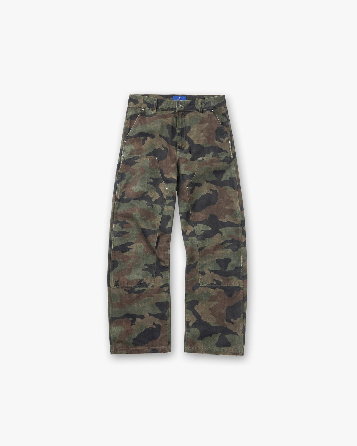 Represent Heaton Camo Workwear Pant Camo – hlače