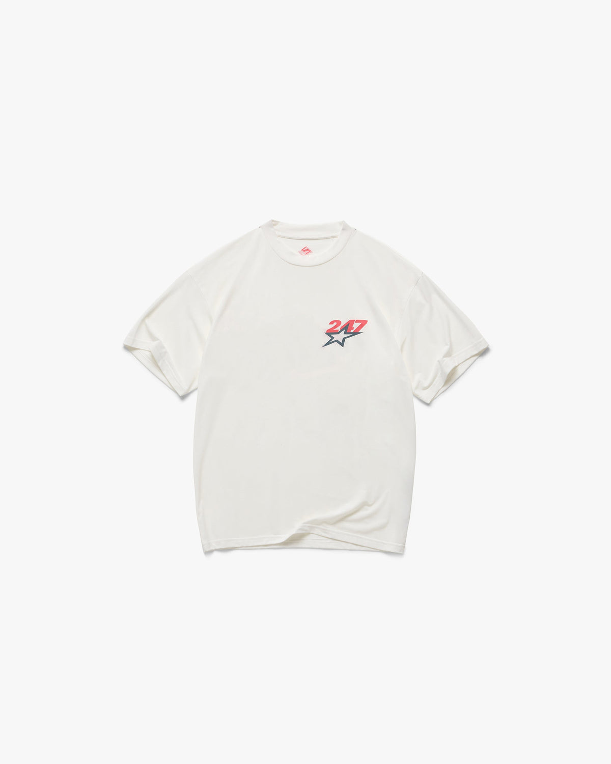 Represent Team 247 Star Oversized T-Shirt Flat White – t-paita