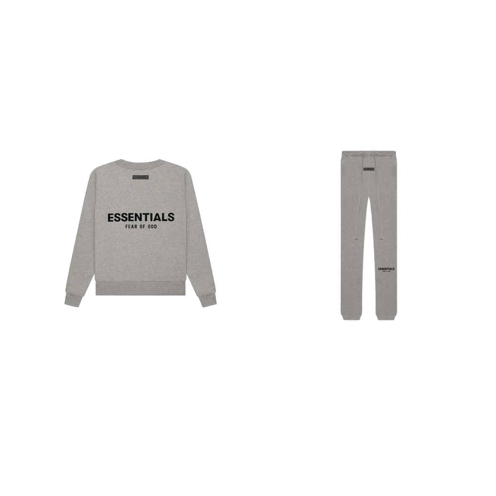 pikastore.cz - Fear of God Essentials S22 Crewneck Dark Oatmeal + S22 Sweatpants Dark Oatmeal SET-Bundle-pikastore.cz-pikastore.cz
