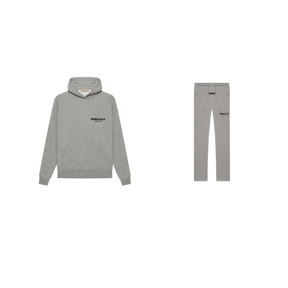 pikastore.cz Fear of God Essentials S22 Relaxed Sweatpants + S22 Hoodie Dark Oatmeal - SET-Bundle-pikastore.cz-pikastore.cz