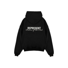 Represent Patron Of The Club Hoodie Black