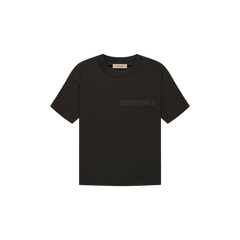 Fear of God Essentials S23 T-Shirt Off Black - PIKASTORE
