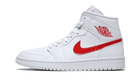 Nike Air Jordan 1 Mid White University Red-Air Jordan-pikastore.cz