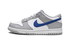 Nike Dunk Low Mini Swoosh Wolf Grey Game Royal (GS)