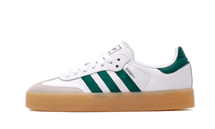 Adidas Sambae White Collegiate Green Gum (Women's)