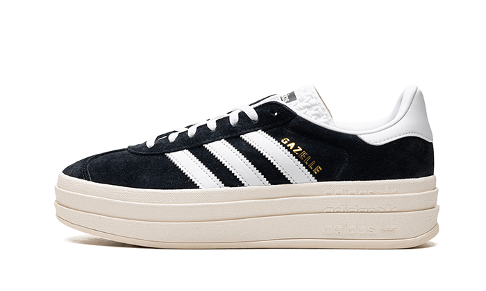 Adidas Gazelle Bold Core Black White (Women's)-sneakers-Adidas-pikastore.cz