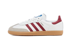 Adidas Samba OG White Burgundy Gum
