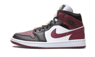 Nike Air Jordan 1 Mid SE Black Dark Beetroot (Women's)-sneakers-Air Jordan-pikastore.cz