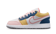 Nike Air Jordan 1 Low SE GS Multi-Color Canvas