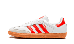 Adidas Samba OG White Solar Red Gum (Women's)