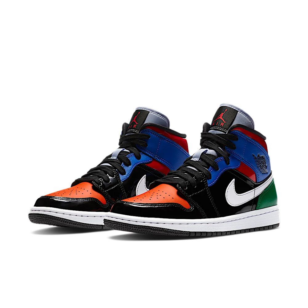 Nike Air Jordan 1 Mid SE Multi Patent-Air Jordan-pikastore.cz