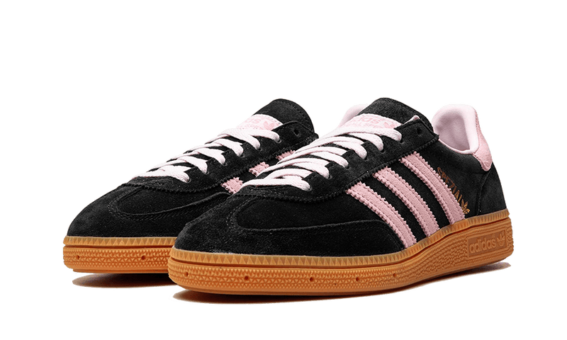Adidas Handball Spezial Core Black Clear Pink Gum (Women's)-sneakers-Adidas-pikastore.cz