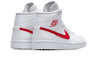 Nike Air Jordan 1 Mid White University Red-Air Jordan-pikastore.cz