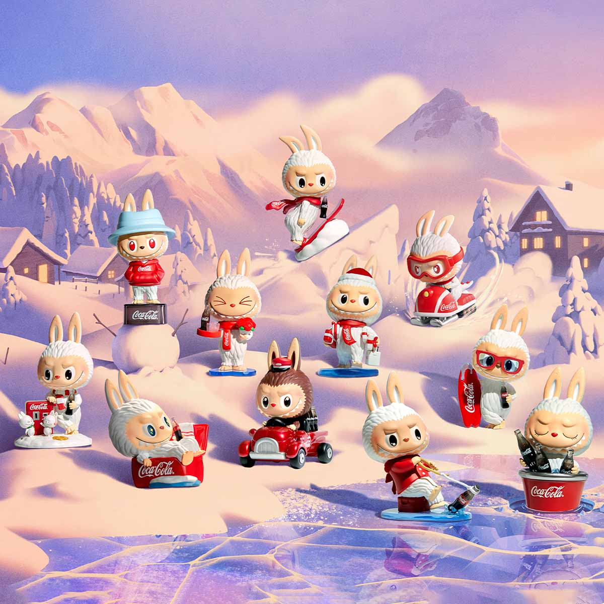 Labubu Pop Mart The Monsters Coca-Cola Series Figure Single Blind Box-Labubu-pikastore.cz