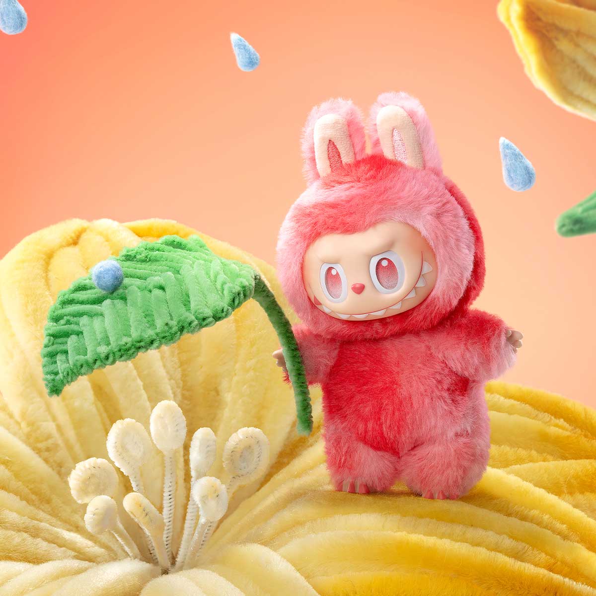 Labubu Pop Mart The Monsters Big into Energy Series Vinyl Plush Pendant Single Blind Box-Labubu-pikastore.cz