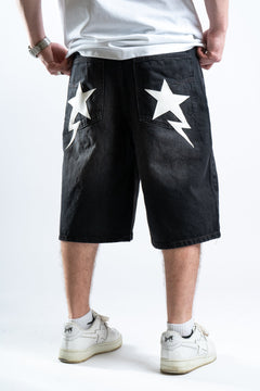 Custom Star Shorts Black v1