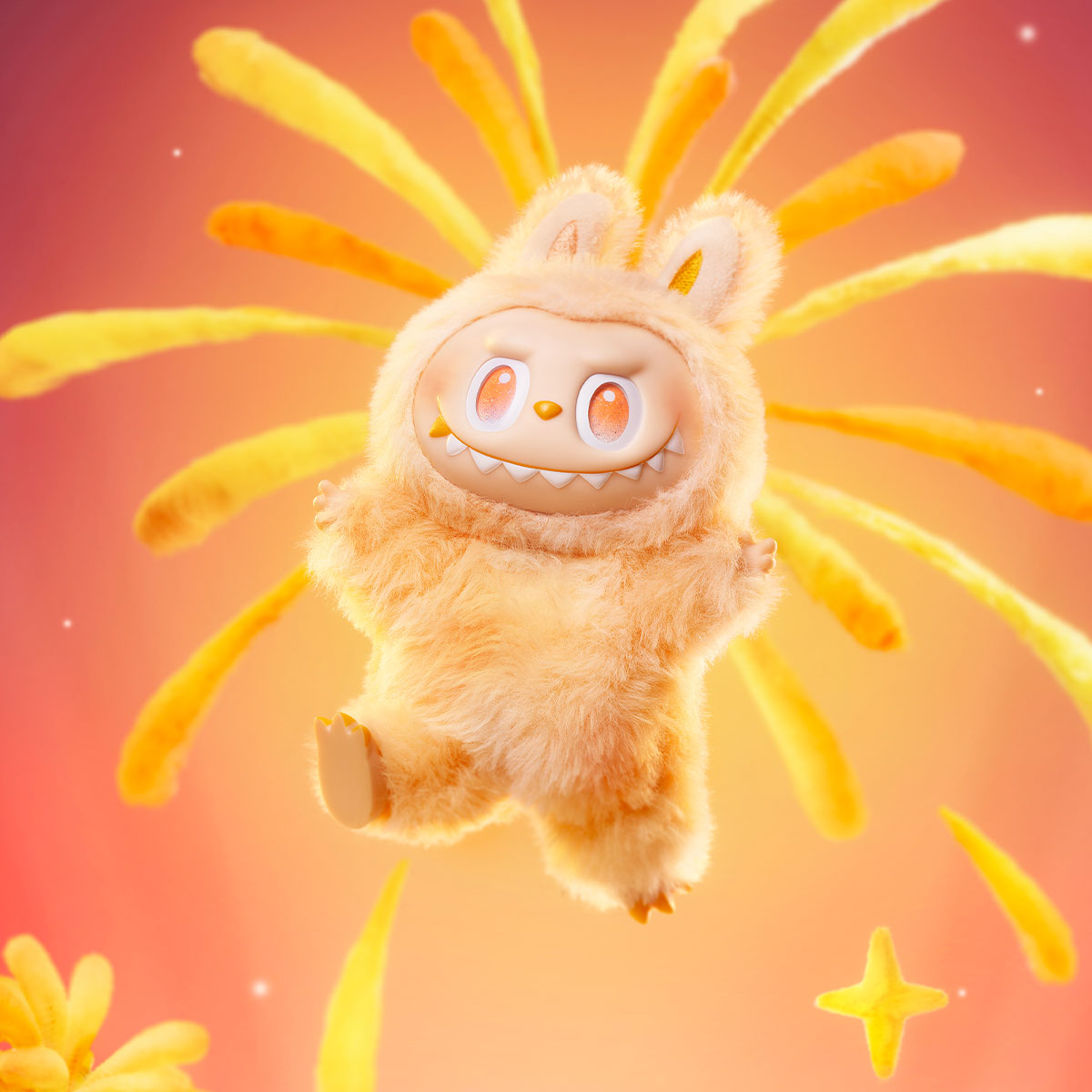 Labubu Pop Mart The Monsters Big into Energy Series Vinyl Plush Pendant Single Blind Box-Labubu-pikastore.cz