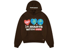 Broken Planet It Starts With Luv Hoodie Mocha Brown-Broken Planet-pikastore.cz