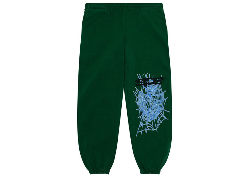 Sp5der Web Sweatpant Hunter Green-Sp5der-pikastore.cz
