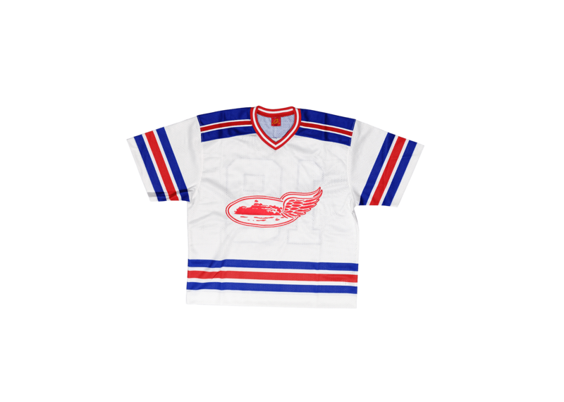 Corteiz Alcatraz Wings Hockey Jersey White-Corteiz-pikastore.cz