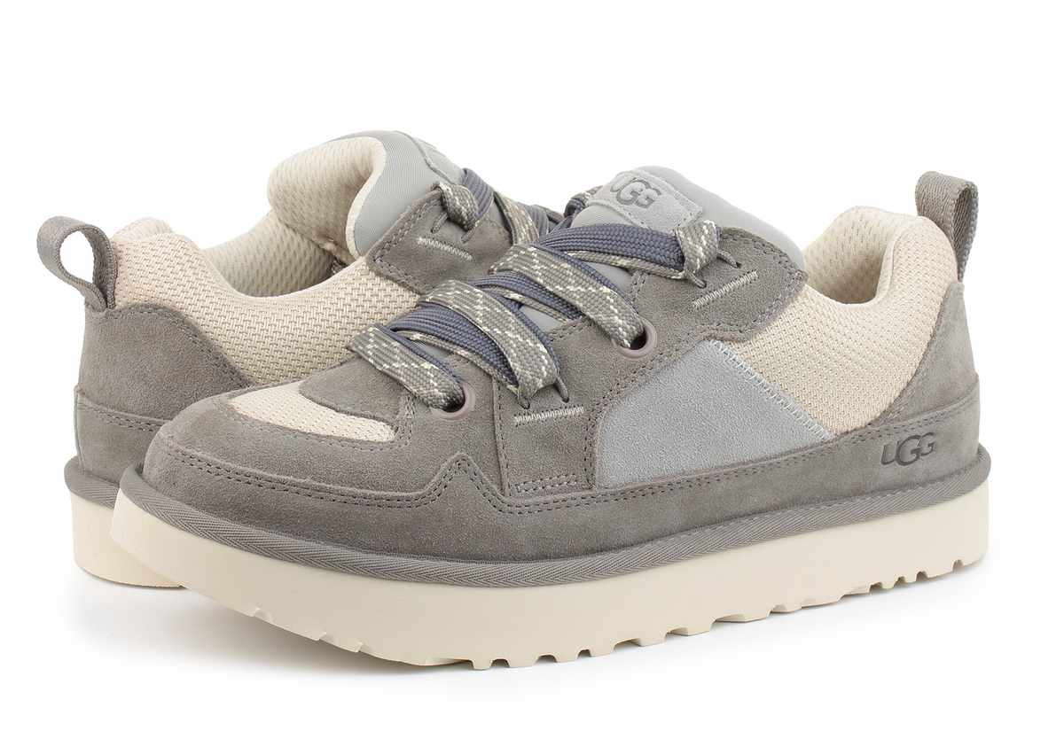 Ugg Lo Lowmel Smoke Plume Brown – pantofle