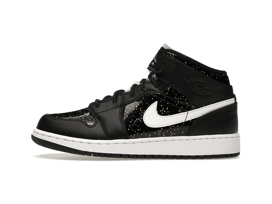 Nike Jordan 1 Mid Black Speckle (GS)