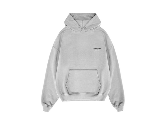 Represent Owners Club Hoodie Ash Grey