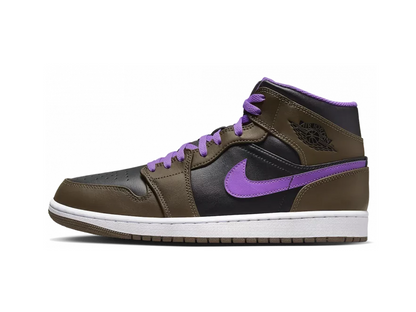 Nike Jordan 1 Mid Purple Mocha