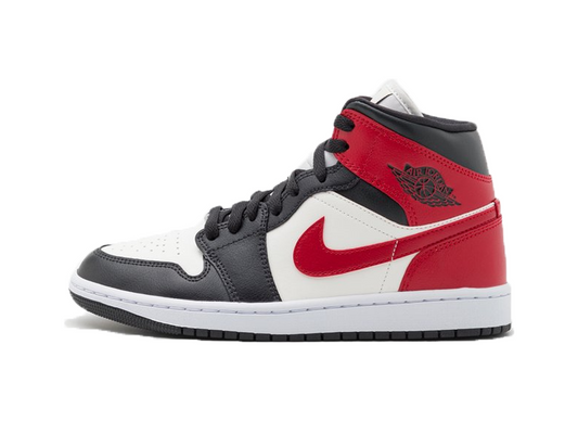 Nike Jordan 1 Mid Gym Red Off Noir (Women's)