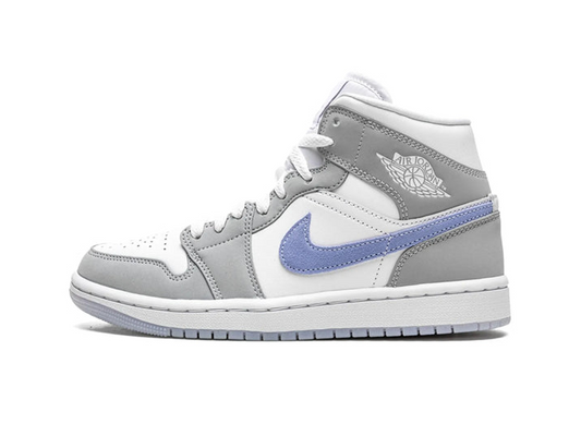 Jordan 1 Mid Wolf Gray Aluminum (Women's)