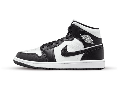 Nike Jordan 1 Mid Split Black White (Women's)