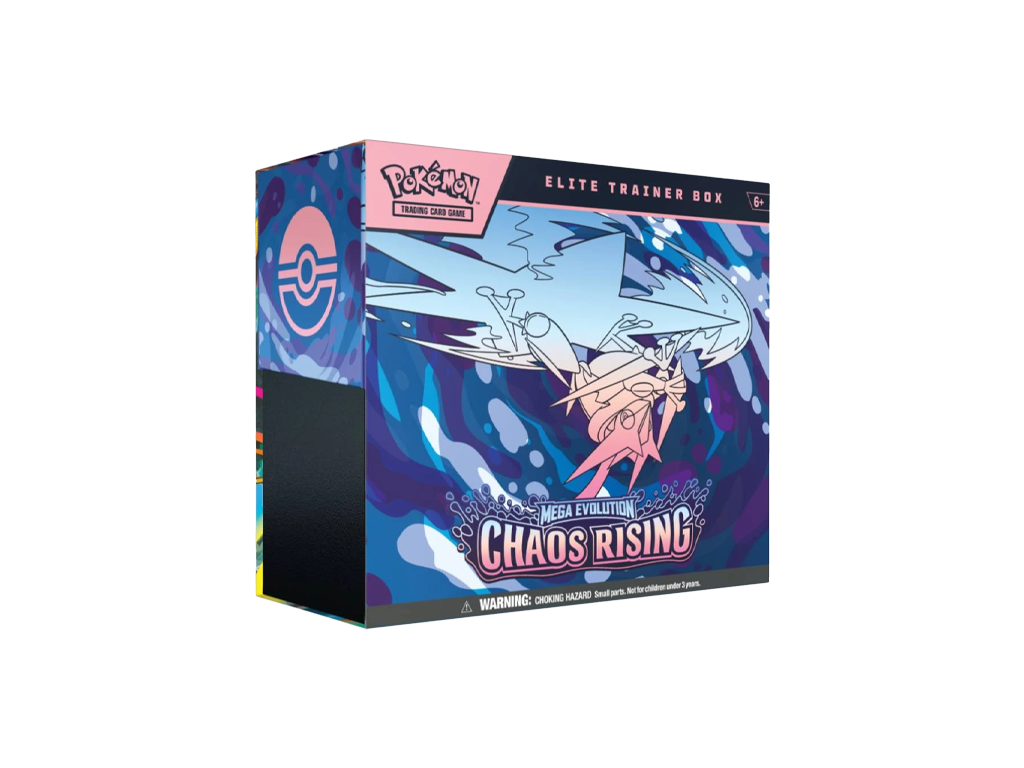 2026 Pokemon Mega Evolution Chaos Rising Elite Trainer Box-Pokemon-pikastore.cz