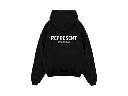 Represent Owners Club Hoodie Black