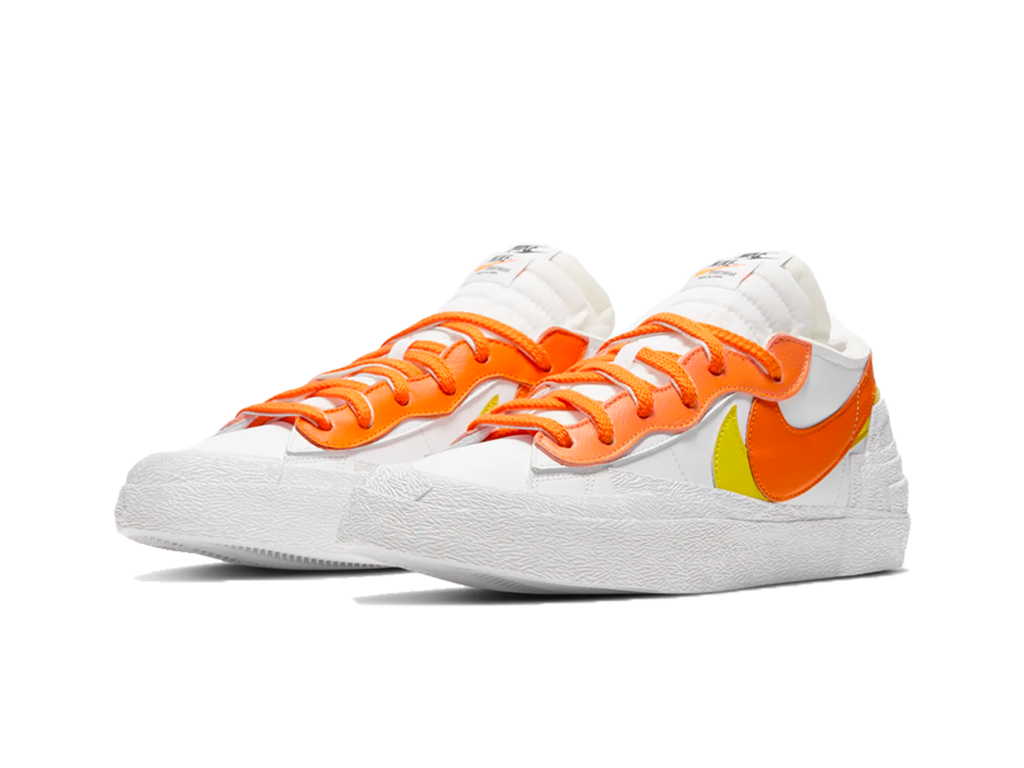 Nike Blazer Low Sacai White Magma Orange