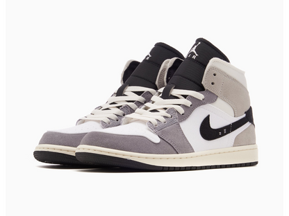 Nike Air Jordan 1 Mid SE Craft Inside Out - Cement Grey