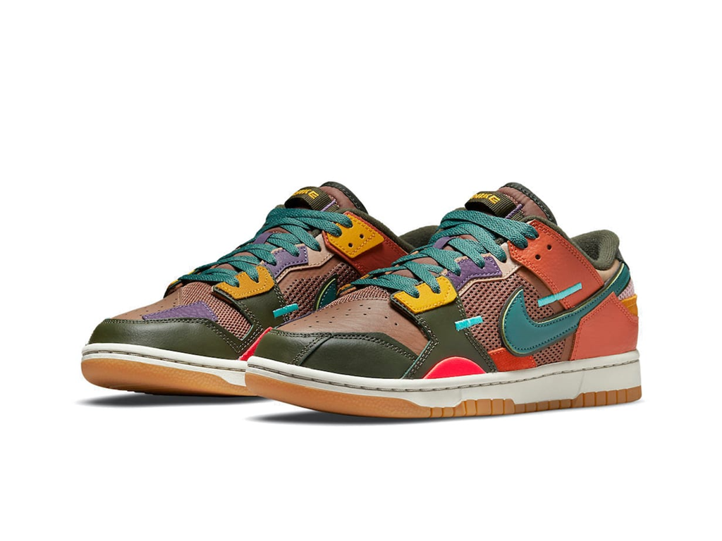 Nike Dunk Low Scrap Archeo smeđa