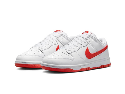 Nike Dunk Low Retro White Picante Red