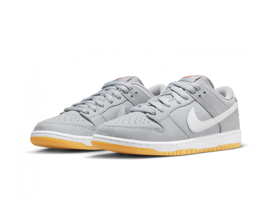 Nike SB Dunk Low Pro ISO Orange Label Wolf Grey Gum