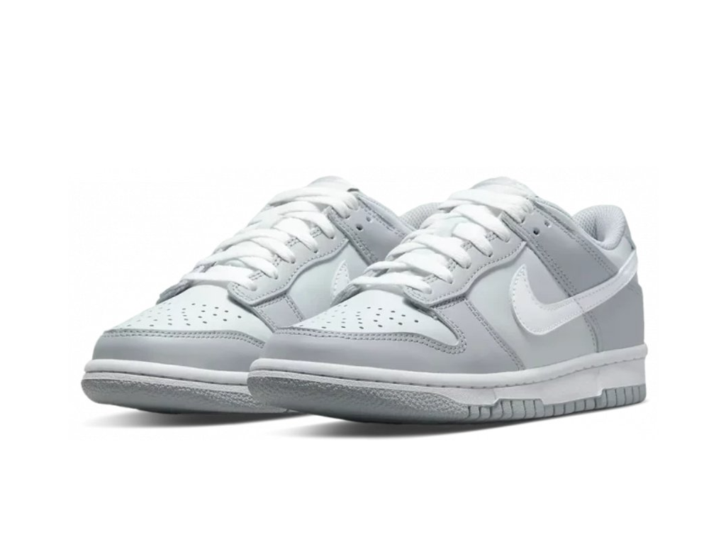 Nike Dunk Low dvobojne sive (GS)