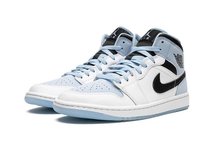 Air Jordan 1 Mid SE GS White Ice Blue