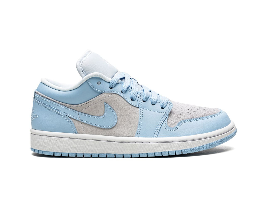 Jordan 1 Low Football Gray Aluminum (Women's)