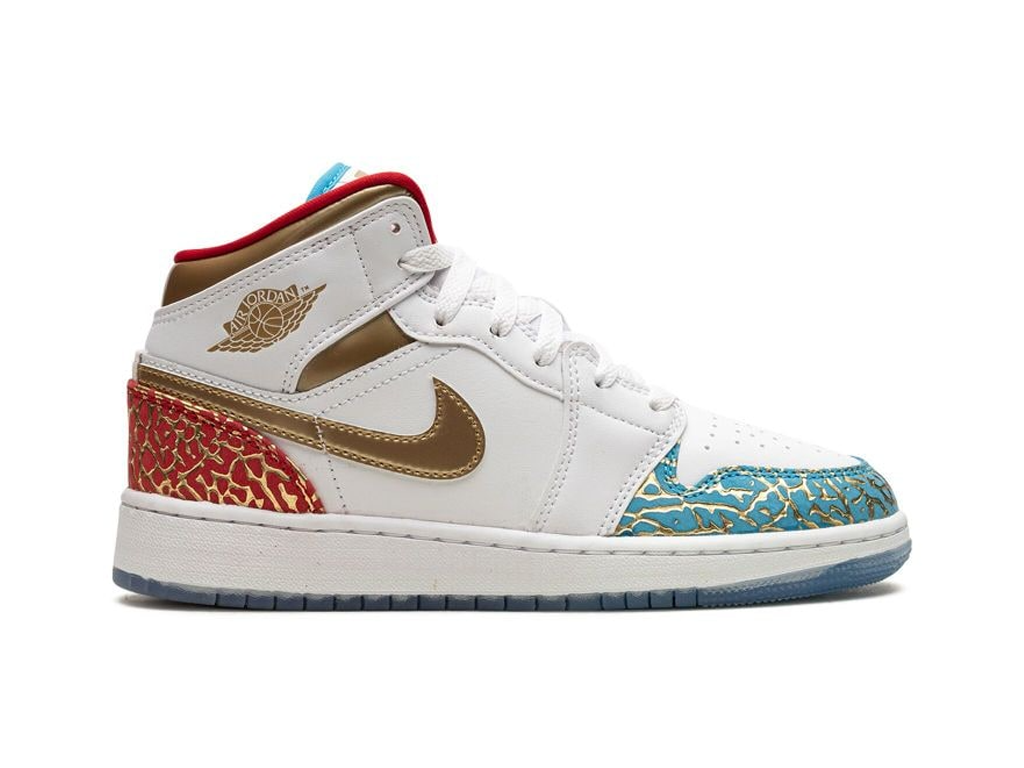 Nike Air Jordan 1 Mid GS NC to Chi