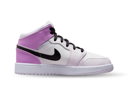 Nike Jordan 1 Mid Barely Grape (GS)