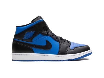 Nike Air Jordan 1 Mid GS Black Royal Blue