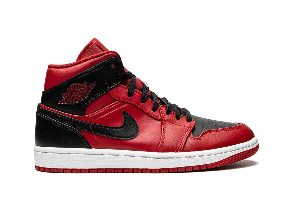 Nike Jordan 1 Mid Reverse Bred (2021) (GS)-sneakers-Air Jordan-pikastore.cz
